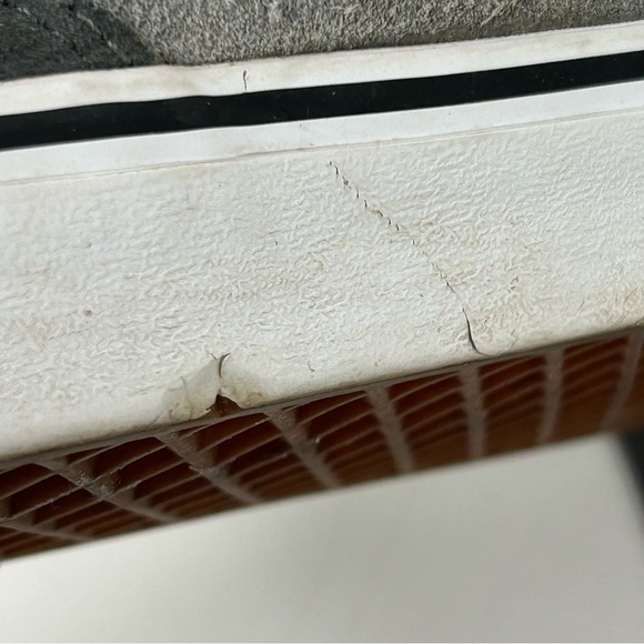 VANS Mens Shoes Size 12 Old Skool Gray & White Suede Canvas Skateboarding - Picture 16 of 16